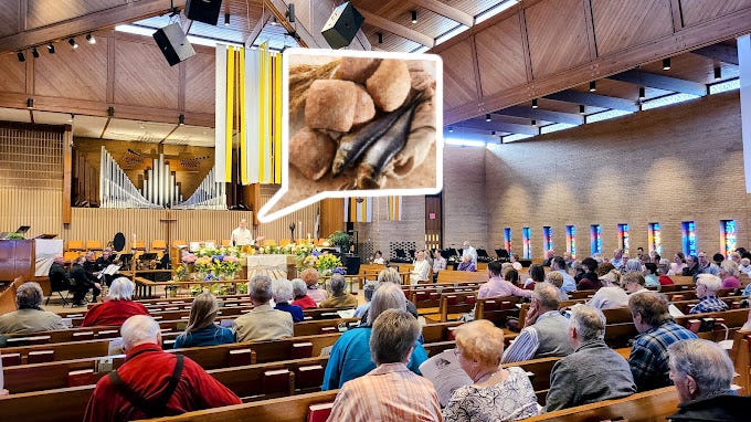 Lutheran Pastor Suggests Jesus Did Not Miraculously Feed the 5000, Offers THIS Stupid Alternative Reading
