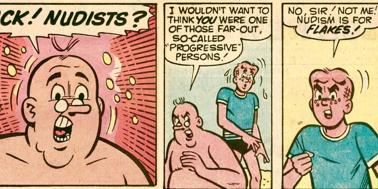 What’s the strangest stereotype about nudists?