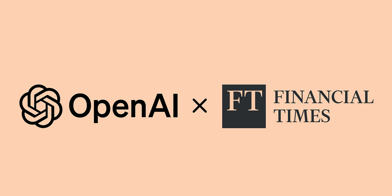 OpenAI Deal with Financial Times another Sign That Data is the Key LLM Battlefront