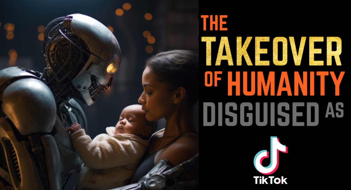 THE TAKEOVER OF HUMANITY, Disguised as TikTok CHALLENGES