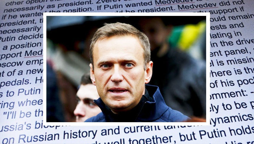 WikiLeaks e Russia - 2. Alexei Navalny vs. petrolieri russi anonimi.
