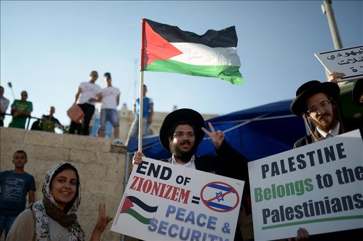Zionism is antisemitism, and Palestine