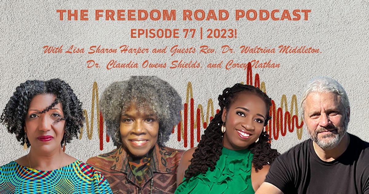2023! With Guests Rev. Dr. Waltrina Middleton, Dr. Claudia Owens Shields, and Corey Nathan