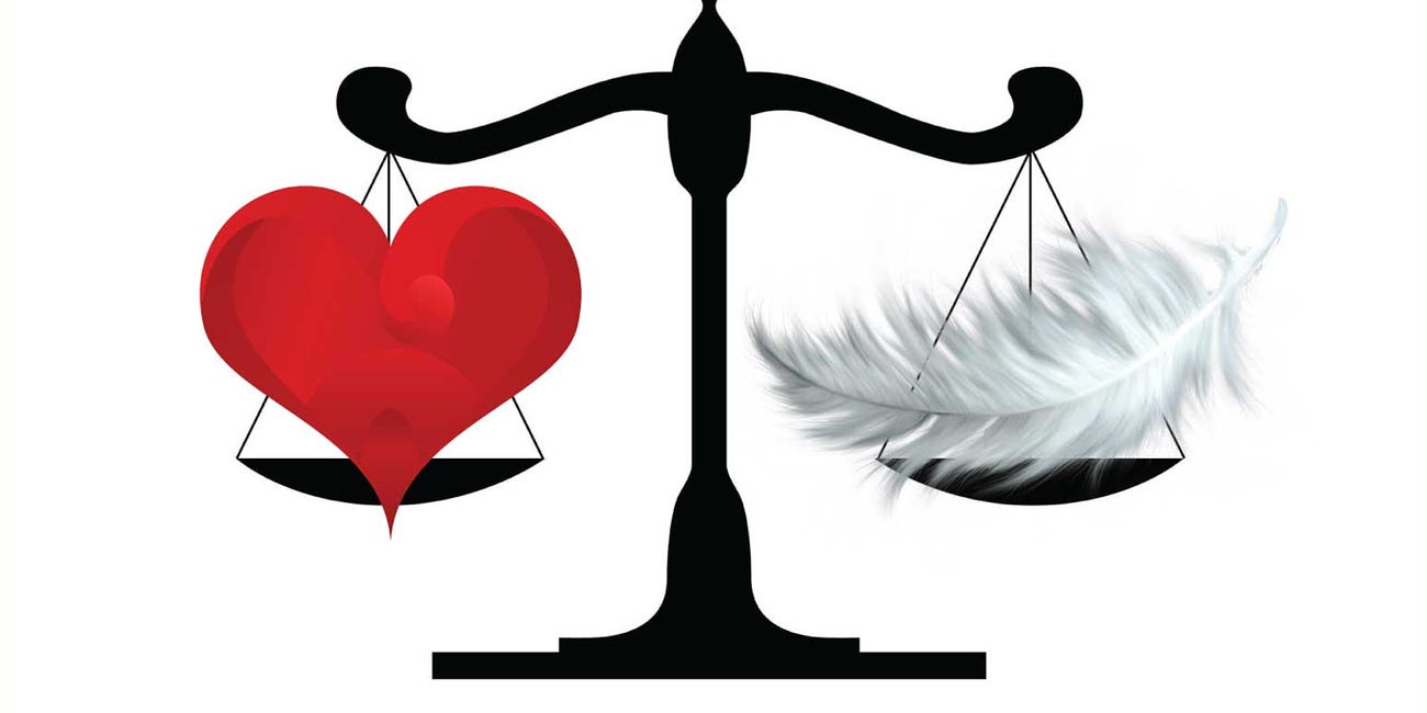 Is Your Heart Lighter Than A Feather?