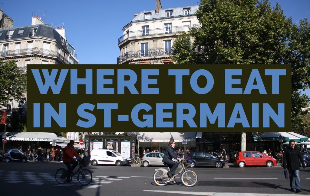 Where to Eat around Saint-Germain