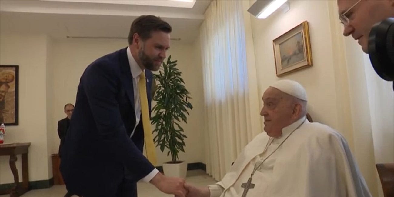 The Last Supper: Pope Francis Met J.D. Vance Hours Before His Death 