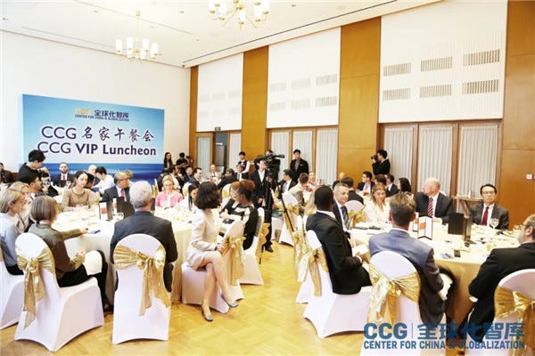 Transcript of May 14 CCG VIP Luncheon on China's economy