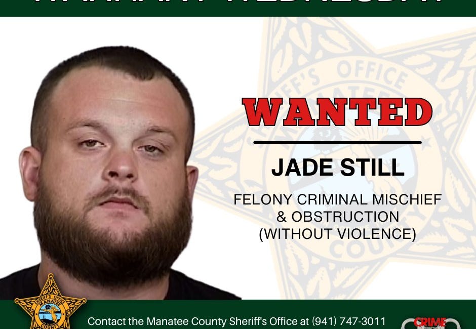 Manatee Authorities Seek Public’s Help Locating Man Wanted for Felony Charges