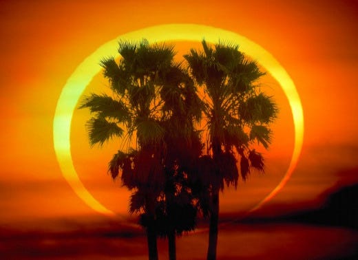 Mark the date! Just one month until the next annular solar eclipse...