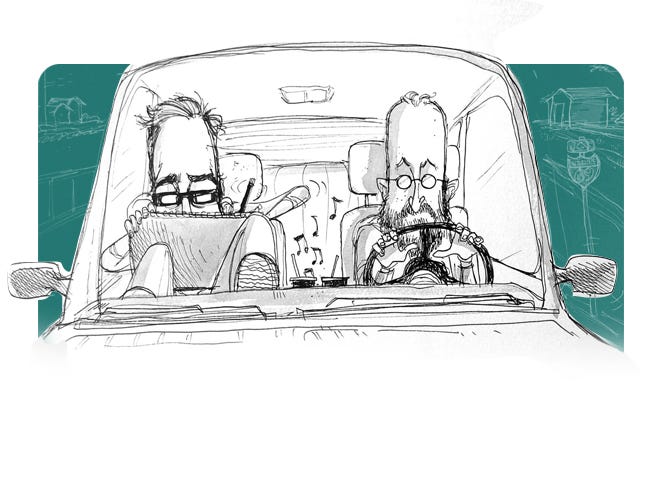 Sketchbook: Leaving New York to do Comedy During the 2016 Election.