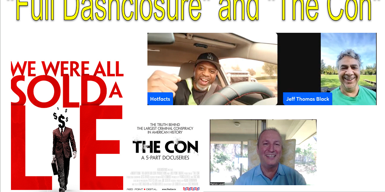 Episode #23: Our Present Moment: JTB with guests, Robert Reese, and "The Con," Producer, Patrick Lovell