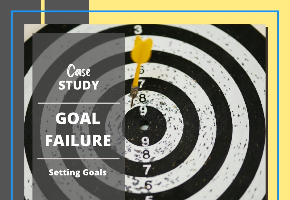 Case study #18: Goal Failure
