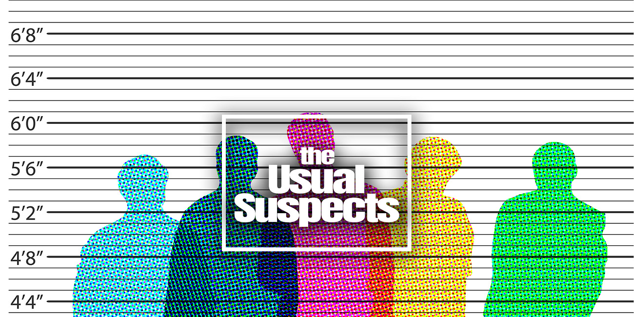 The Usual Suspects revisited