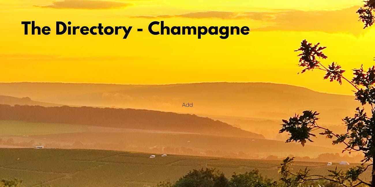 The Directory - Champagne (A-C) [FREE to read]