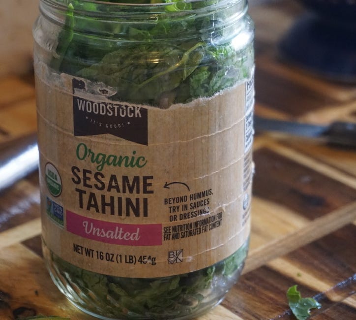 The Monthly Menu: Good Green Sauce 🌱