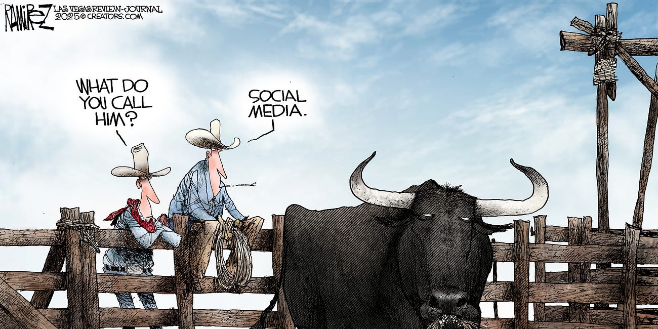 Michael Ramirez: A Load of Bull 1-20-25