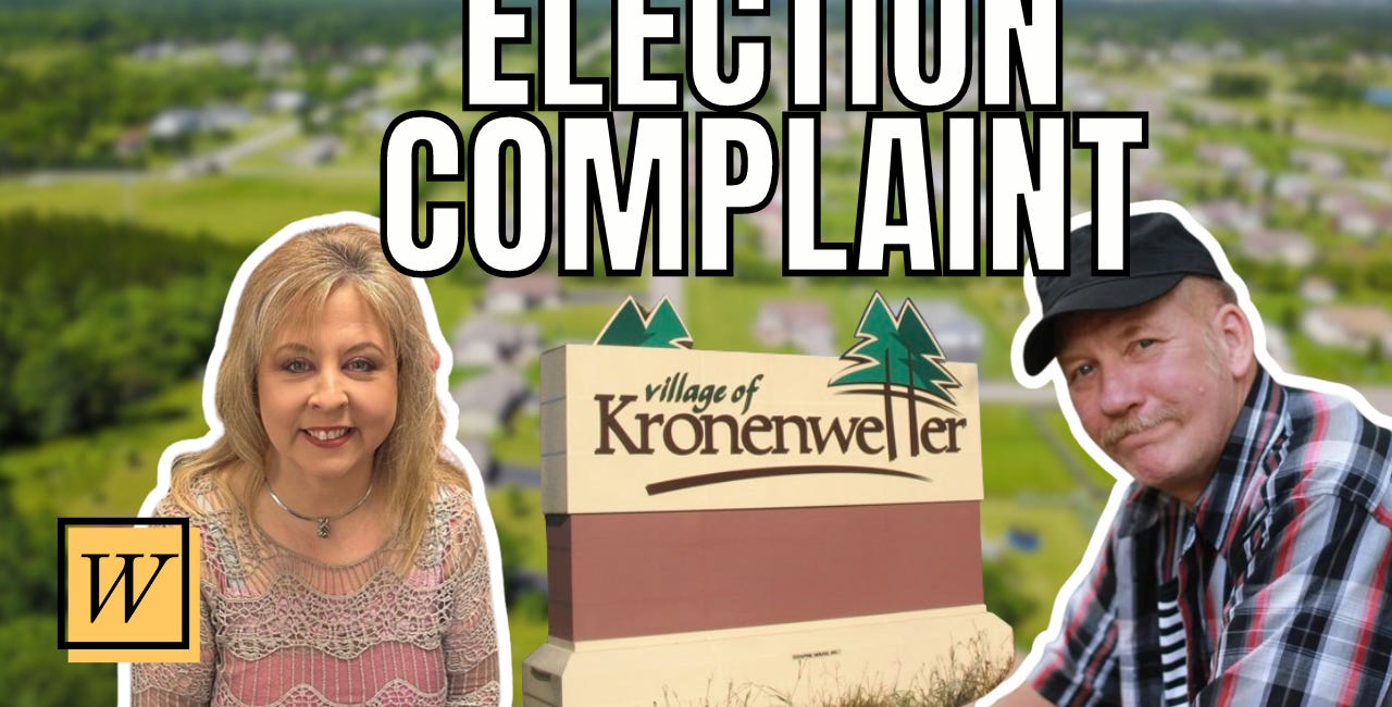 Election Trouble in Little Kronenwetter
