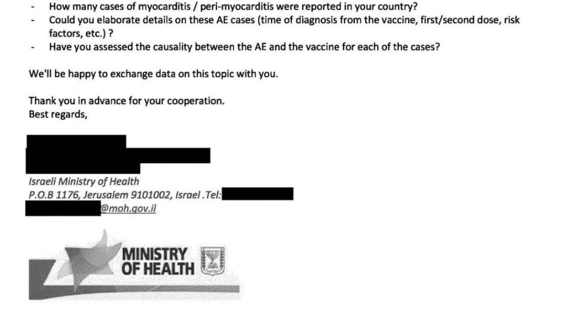 Myocarditis signal was known in Feb 2021 but FDA and CDC hid it until they got the vaccine authorized for 12-15 year olds in May 2021. Here is the proof. 