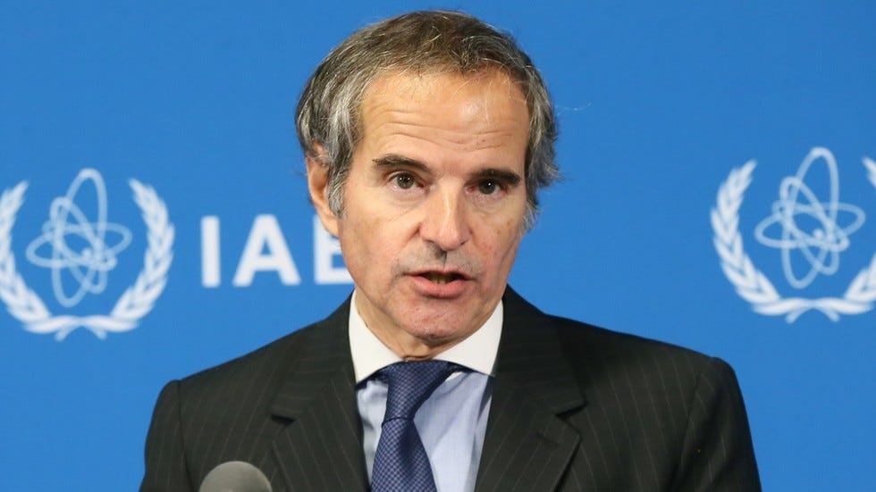 Was (IAEA) chief Rafael Grossi a US-Zionist Deep State Disinfo Agent?