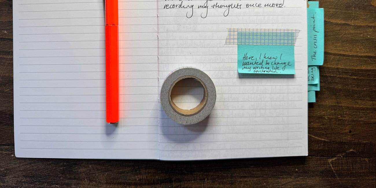 How my writing journal influenced the recent changes in my Substack newsletter