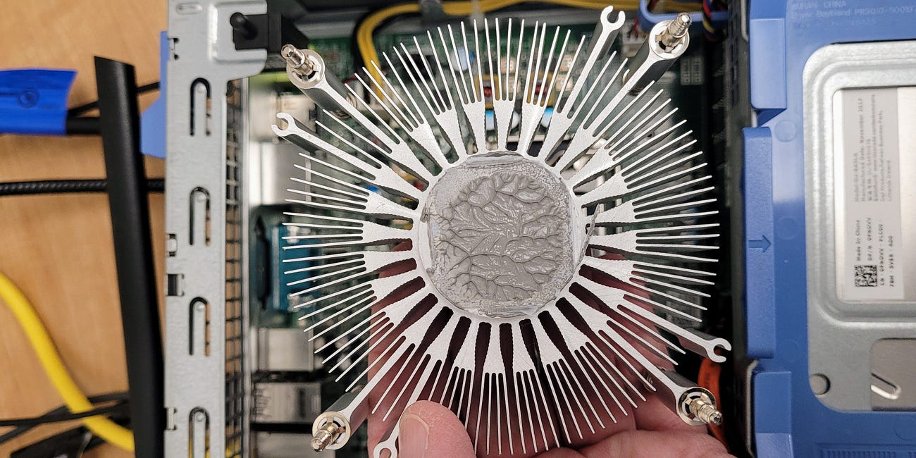 First Time Using Thermal Paste 