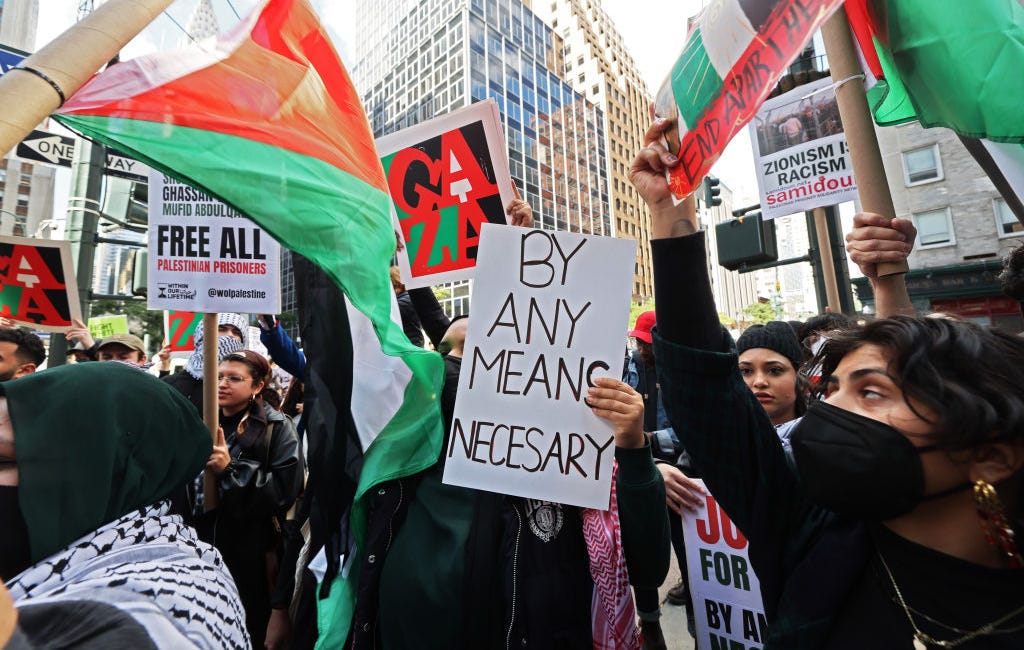‘It Is Right to Rebel! Israel, Go to Hell!’