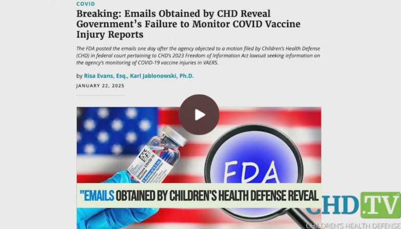 HORRIFYING: FDA Emails Reveal 1.4 Million Reports of Adverse Reactions to the COVID-19 Shots in the First 18 Months 