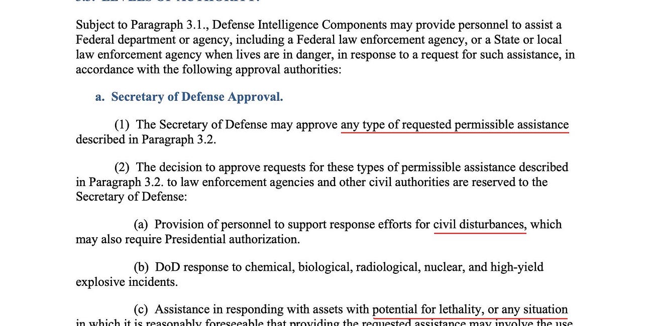DoD Directive 5240.01: Illegitimate Federal Agency Preparing to Wage Kinetic War Against Americans 