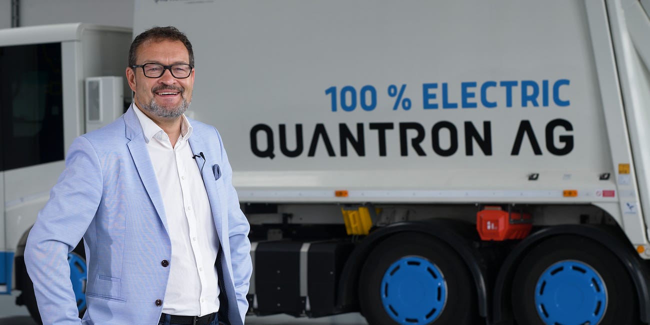 "We believe in battery and hydrogen technologies." Podcast with Michael Perschke, CEO of Quantron AG