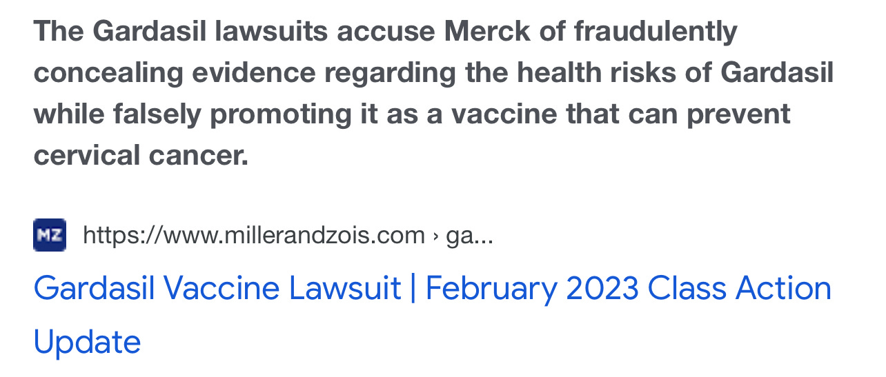 HPV VACCINE HORRORS: Murder and disability by Gardasil, LAWSUIT HAPPENING, and letter from prominent Rabbis saying “Don’t get the shot!”