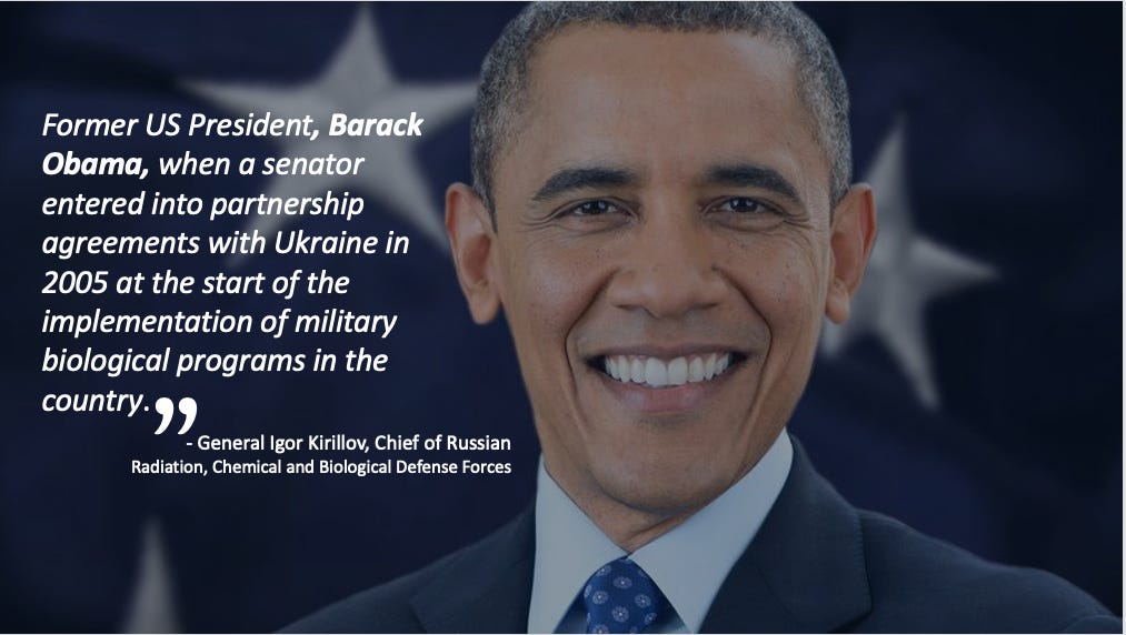 US Biological Warfare Program was Orchestrated under President Barack Obama, Coordinated by Secretary of State Hillary Clinton, and Funded through V.P. Joe Biden