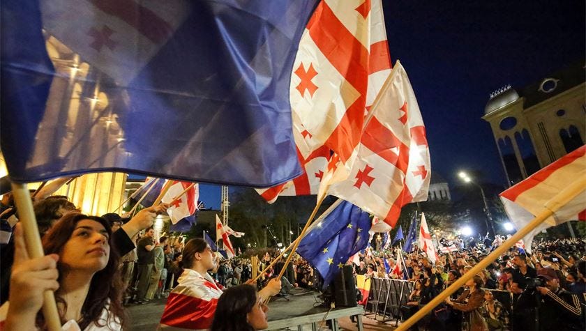 Tbilisi tra Bruxelles e Mosca