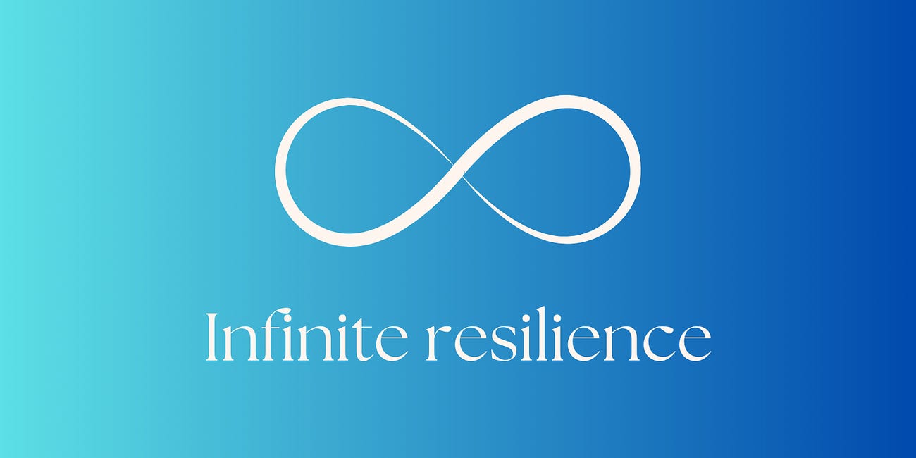 Infinite resilience - a profound shift in thinking