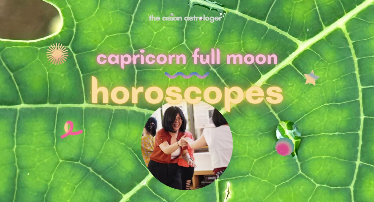 cancer szn and the capricorn full moon