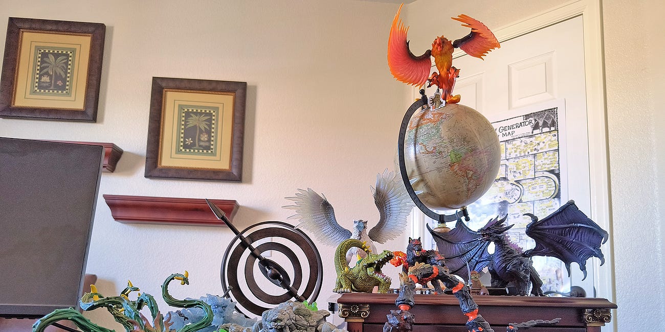 Eldrador Creatures: Buy a Bigger Desk