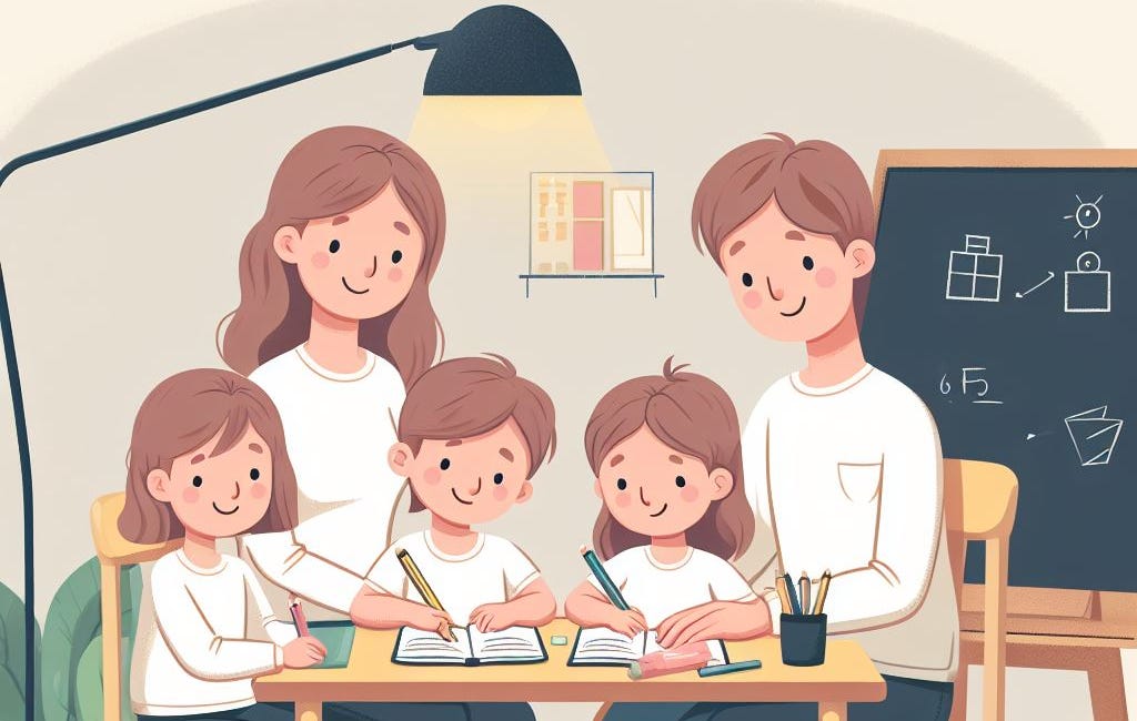 How to Homeschool Your Kids in Under 2 Hours Per Day