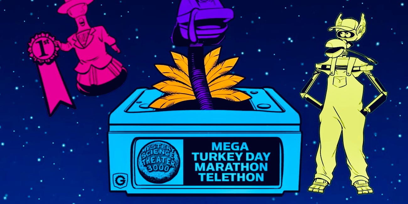 'Mystery Science Theater 3000' Announces 2-Day Thanksgiving Marathon Telethon