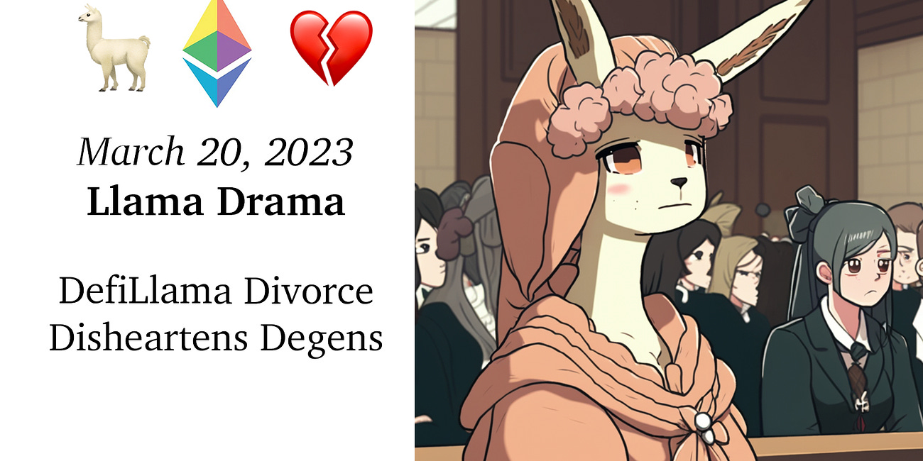 March 20, 2023: Llama Drama 🦙💔