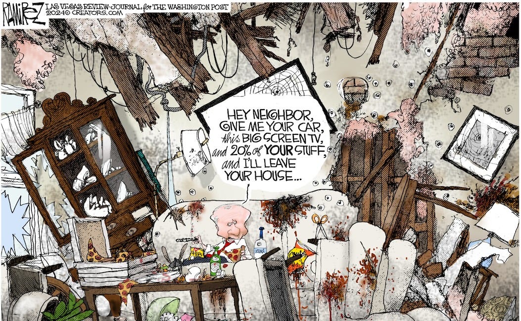 Michael Ramirez: The Squatter 06-21-24