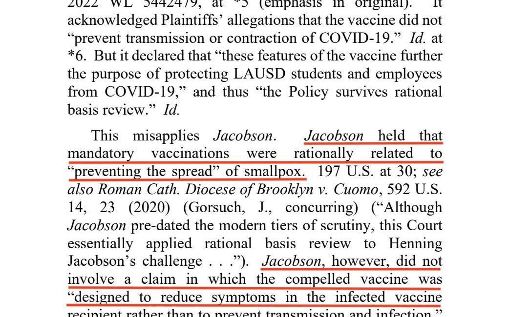 BOMBSHELL: 9th Circuit Court of Appeals Rules Modified mRNA "Vaccines" Are Slow Kill Bioweapons