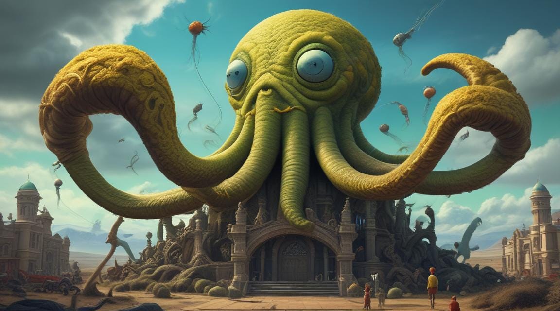 THE SCROLL: We Were Somewhere Around Arkham When The Rhizomatic Seusstravaganza Began To Take Hold….