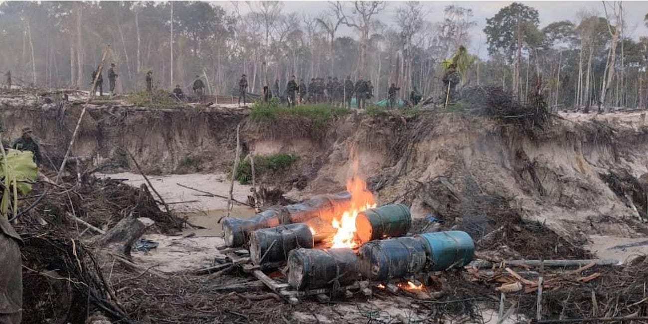 Operación Autana 2023 y la "defensa" del medioambiente