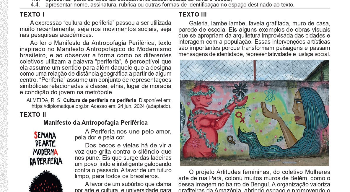 Notícias da redação: arte de periferia