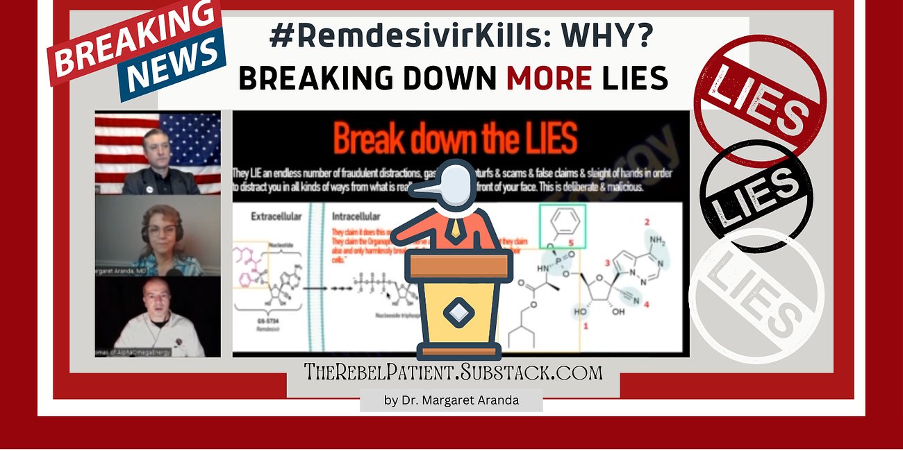 BREAKING NEWS: REMDESIVIR HAS A CYANIDE MOLECULE IN IT #RemdesivirKills but Why? Breaking Down the Lies with Thomas from Alpha Omega Energy and Sam Chaney from Weaponized News: See Parts I & II