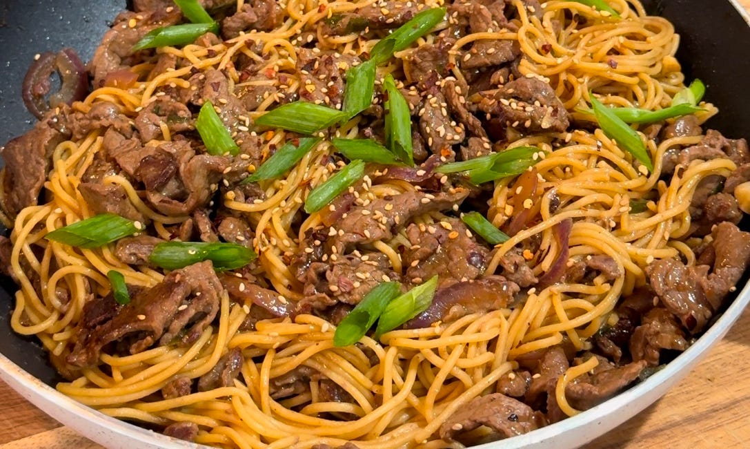 Mongolian Beef Noodles: High-Protein Comfort Food You Can Enjoy on a Weight Loss Journey