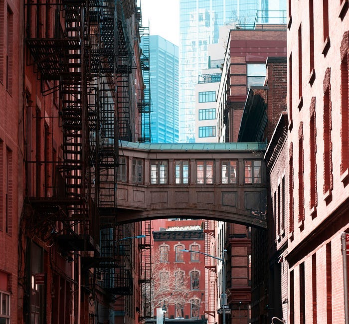 The Winds Battered the Town
