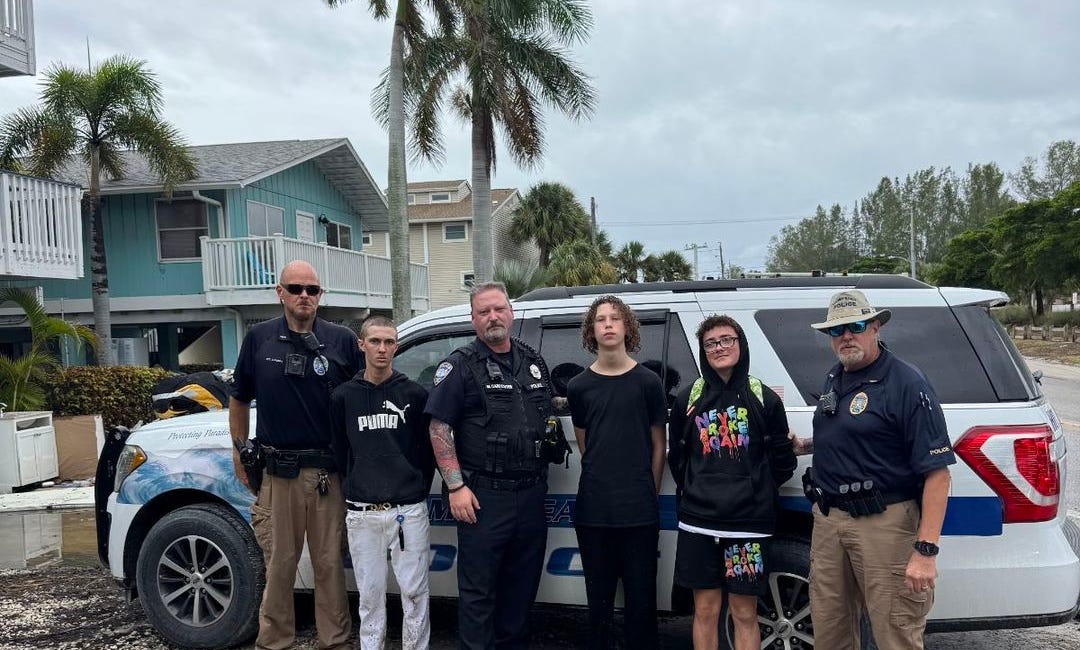 Three Teens Arrested for Post-Hurricane Burglary in Holmes Beach