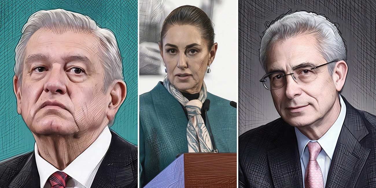 “AMLO goza de enormes beneficios en su simulado retiro con cargo al erario público”, revela Zedillo y exige a Sheinbaum transparentar información