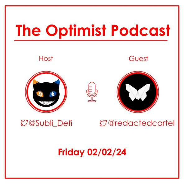 The 🟡optimist Podcast #47: Redacted Cartel