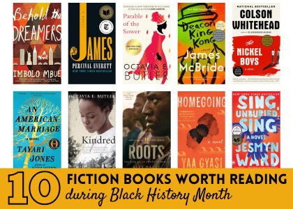 10 fiction books worth reading during Black History Month